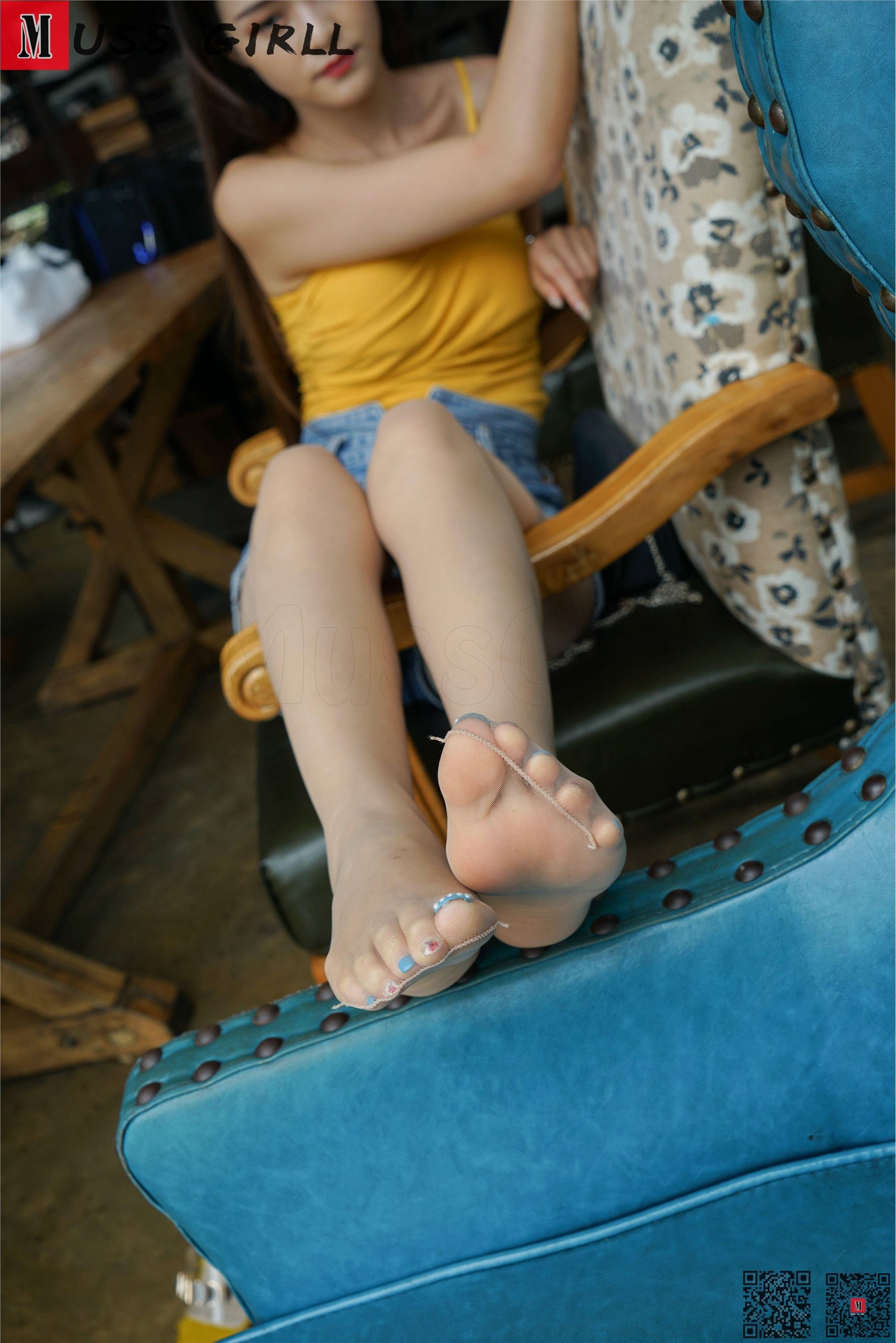 MussGirl慕丝女郎 NO.240-牛仔热裤肉丝凉高九妹109P